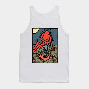 God Creating Eve from Adam | Seneh Design Co. Tank Top